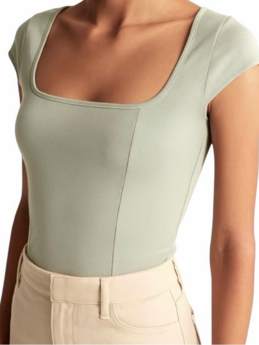 Abercrombie & Fitch Green Soft AF Collection Shirt